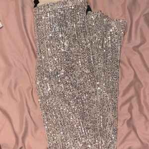 Sparkling Sequin Pants